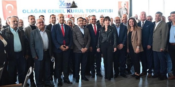 Kemer Belediye Başkanı Necati  Topaloğlu KEMİAD Genel Kurul Toplantısına katıldı