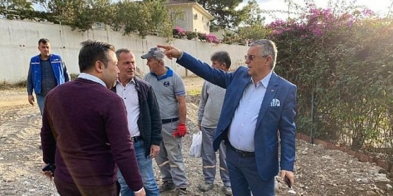 Kemer’de alt ve üstyapı çalışmaları devam ediyor