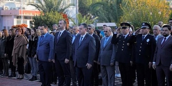 Kınık’ta Sirenler Atatürk İçin Çaldı