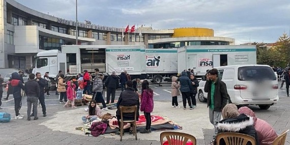 Kocaeli Büyükşehir’in mobil afet tırları Düzce’de