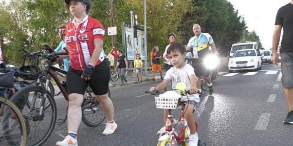 Lüleburgaz Bisiklet Festivali kortejle başladı