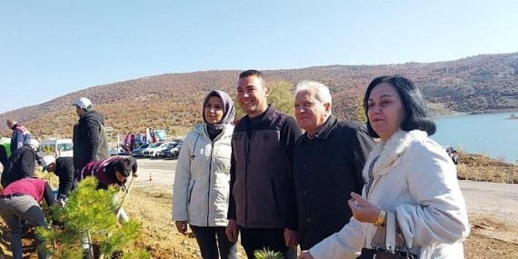 Milli Ağaçlandırma Günü’nde 6000 Fidan Toprakla Buluştu