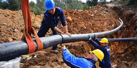Muğla Büyükşehir’den Menteşe’nin Sungur ve Günlüce Mahallelerine ilave içme suyu kaynağı