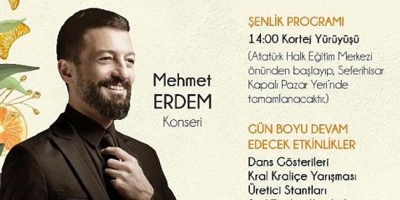 Seferihisar 22. Mandalina Şenliği’ne Hazır