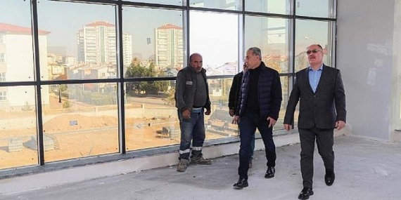 Şeyh Şamil ve Fatih Kültür Merkezleri Tamamlanma Aşamasına Geldi