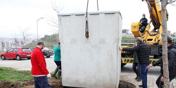 Tugay Karşıyaka’yı Yeraltı Konteynerleri İle Donattı