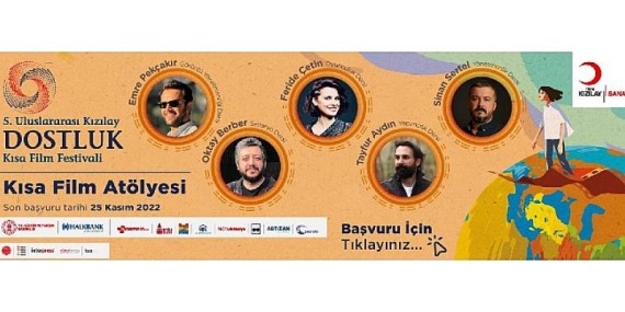 Uluslararası Kızılay Dostluk Film Festivali Atölyeleri İçin Başvurular Başladı