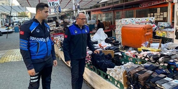 Zabıta Pazaryerlerini Denetliyor