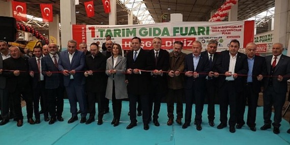 1. Tarım ve Gıda Fuarı Açıldı
