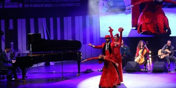 Antalya Piyano Festivalinde Flamenko Rüzgarı