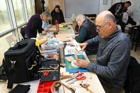 ATASEM kursiyerleri deriyi sanata dönüştürüyor