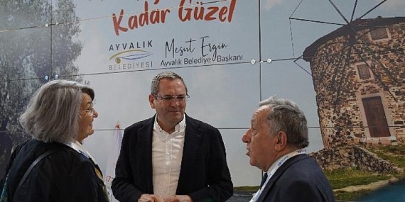 Ayvalık Belediyesi’nin, 16. Travel Turkey İzmir Fuarı’nda açtığı standı ile yoğun ilgi gördü