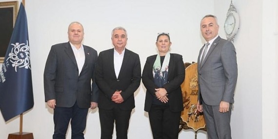 CHP ve İYİ Parti Nazilli İlöe Başkanlarından Başkan Çerçioğlu’na Ziyaret