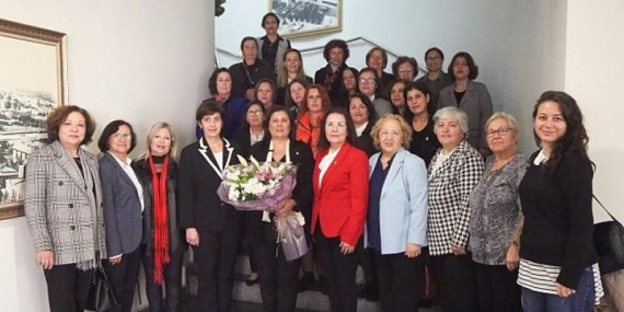 Cumhuriyet Halk Partili Kadınlardan Başkan Çerçioğlu’na Ziyaret