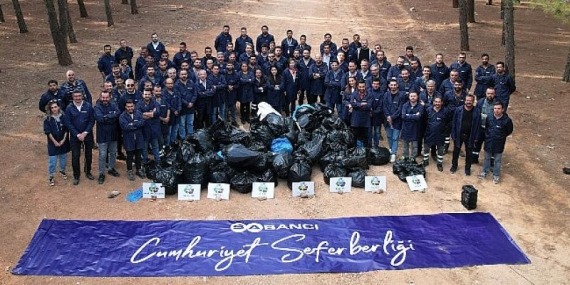 Enerjisa Enerji Gönüllüleri, Cumhuriyet Seferberliği Kapsamında 5.5 Ton Atık Topladı