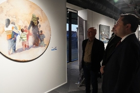 Göç Temalı Ulusal Resim Sergisi açıldı!