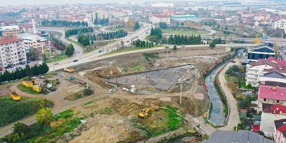 Gölcük Yeni Terminal’de temel hazırlığı