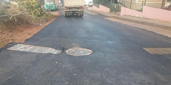 İzmit Orhan Mahallesi Gaffar Okkan Sokak’ta Altyapı Sonrası Üstyapıya Başladı