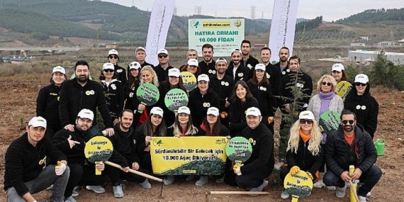 sahibinden.com Ormanı Bursa Osmangazi’de hayat buluyor