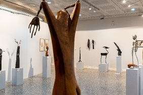 Saim Bugay'ın "Heykelin Sözü" Sergisi Kibele Sanat Galerisi'nde