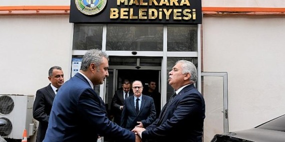 Tekirdağ Valisi Aziz Yıldırım’dan Malkara Belediye Başkanı Ulaş Yurdakul’a Taziye Ziyareti