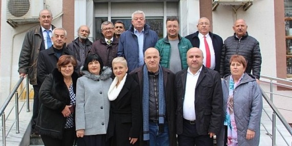 Valkaneş Belediyesi’nden Başkan Erkiş’e ziyaret