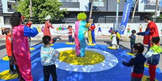 Yenişehir Belediyesinden çocuklara özel sokak