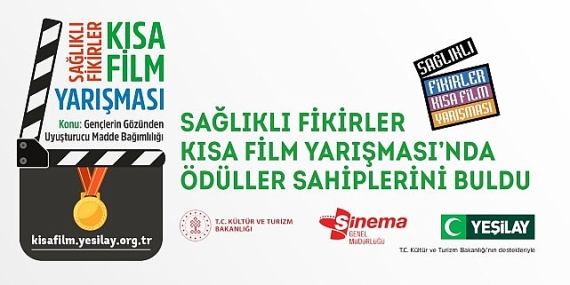 Yeşilay’ın 6. Sağlıklı Fikirler Kısa Film Yarışması’nın kazananları belli oldu