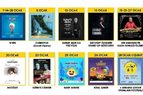 Bikent Sahne AST'ta Ocak Ayı Bambaşka