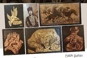 Gölcüklüler Ahşap Yakma Sanatının İnceliklerini Öğrenecek