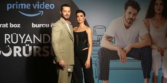 Prime Video’nun İlk Yerli Amazon Original Filmi Rüyanda Görürsün’ün Ön Gösterimi Murat Boz ve Burcu Özberk