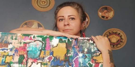 Ressam Gamze Kırşavoğlu’ndan İlk Solo Sergi