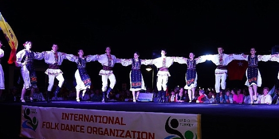 8. Halk Dansları Festivali coşkuyla sona erdi