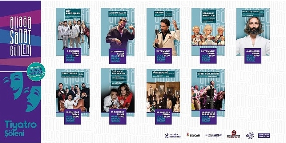 Aliağa Sanat Günleri'nde Büyükten Küçüğe Tiyatro ve Sinema Şöleni Başlıyor