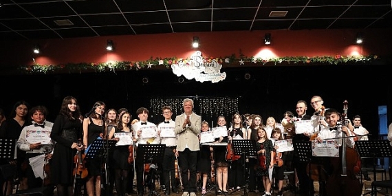 Çocuk senfoni mutteşem bir konserle yaza merhaba dedi