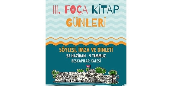 Foça'da kitaplarla dolu bir yaz