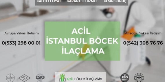 Acil Böcek İlaçlama Nasıl Olur?