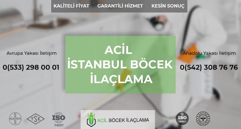 Acil Böcek İlaçlama Nasıl Olur?