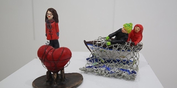 Konak Kültürevi'nde Heykel Sergisi