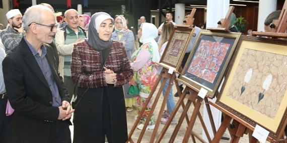Konservatuvar Geleneksel Sanatlar Bölümü'nden yıl sonu sergisi