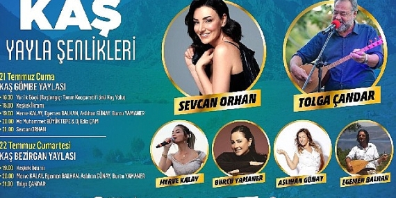 Antalya Büyükşehir Belediyesi'nden  Gömbe ve Bezirgan'da yayla şenliği