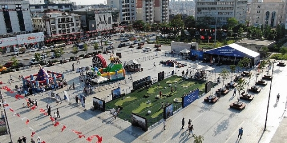 Bağcılar Meydanı eğitim, kültür ve sanatın adresi oldu