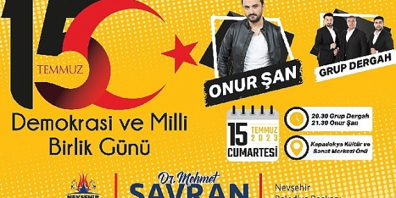 Başkan Savran'dan 15 Temmuz Daveti