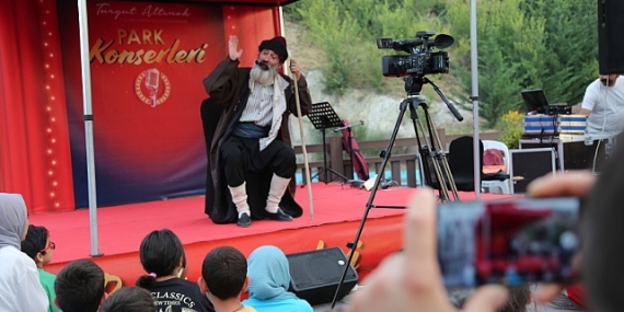 Konser ve Eğlenceli oyunlar bir arada 