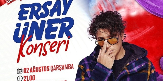 Didim Amfi Tiyatro'da Ersay Üner rüzgarı esecek