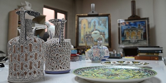 Ecdat Mirası Sanat, Selçuklu Belediyesi Çini Atölyesinde yaşatılıyor