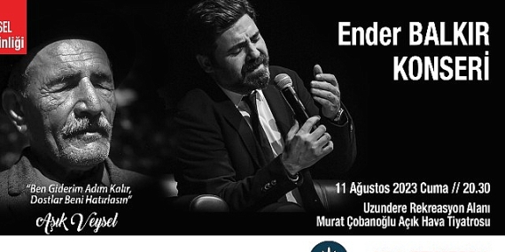 Ender Balkır, Aşık Veysel türkülerini söyleyecek