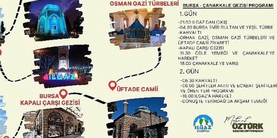 Ilgaz Belediyesi Kültür Gezileri devam ediyor