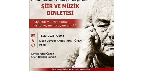 Milas Belediyesi'nden Melih Cevdet Anday'ı anma etkinliği