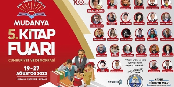 Mudanya 5. Kitap Fuarı Başlıyor